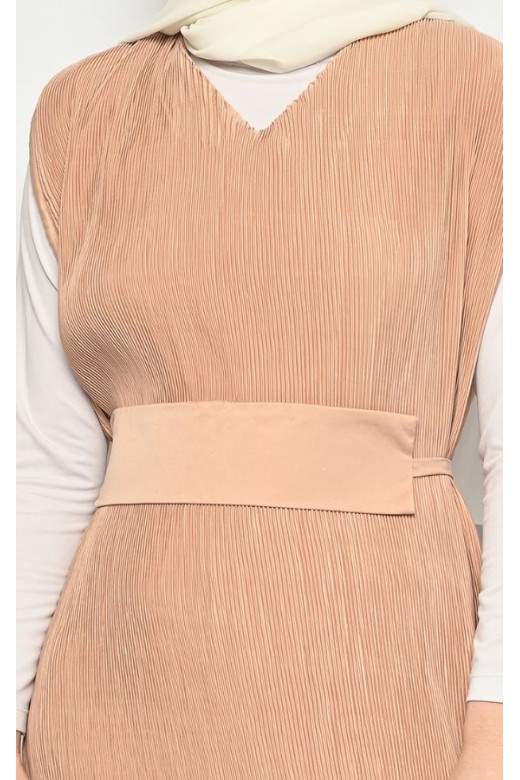 Vanessa Sleveeless Dress Rose Gold